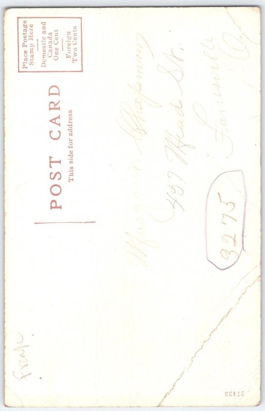 Vintage Hotel Columbus Columbus Ohio Postcard Fire Proof Architecture c1910