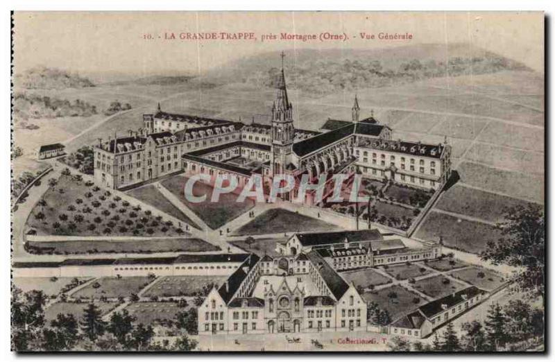 La Grande Trappe - close Mortagne - Vue Generale - Old Postcard