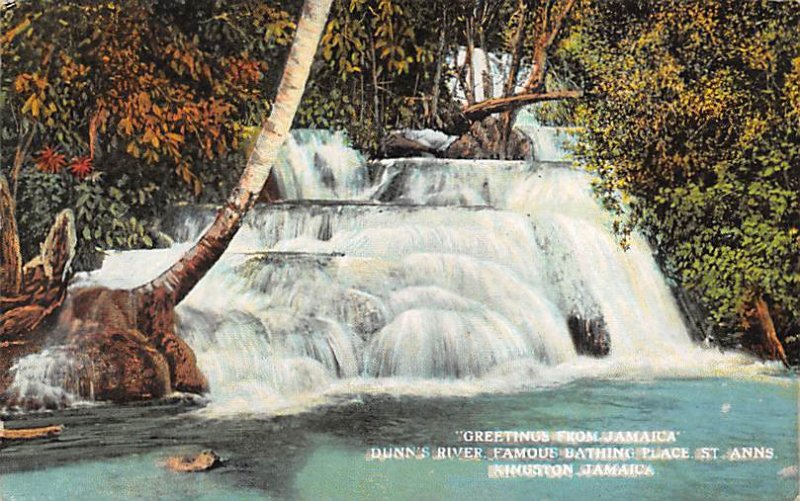 Dunn's River Famout Bathing Place St. Anns Jamaica Unused 