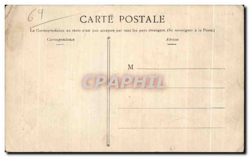 Old Postcard Villefranche The Gargoyle