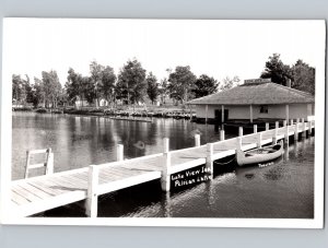 c1950 Lake View Inn Pelican Lake Wisconsin Antigo WI RPPC Real Photo