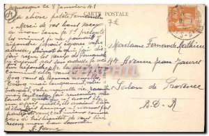 Postcard Old Manosque Vue Generale Mount jack & # 39or