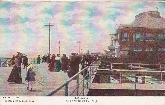 New Jersey Atlantic City The Casino 1907