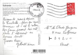 B50310 Guerande moulin a vent wind mill multi vues   france