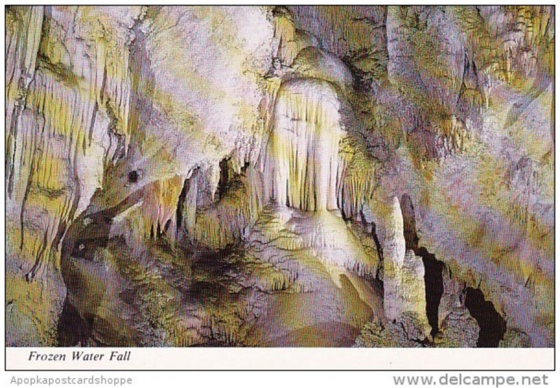 New Mexico Carlsbad Frozen Water Fall Carlsbad Caverns National Park