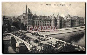 Old Postcard Paris La Conciergerie