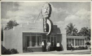 West Palm Beach FL Lyon Cafeteria Broadway at 50th Postcard