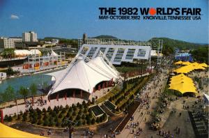 TN - Knoxville, 1982. The 1982 World's Fair, Bird's Eye View