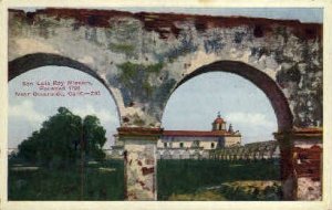 San Luis Rey Mission - Oceanside, California CA  