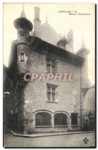 Old Postcard Aurillac Consular House