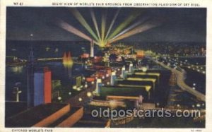 1933 Chicago, Illinois USA Worlds Fair Exposition Unused 