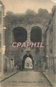 Postcard Old Jerzual Dinan Gate (Cote Interieur)