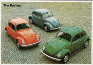 Road Transport Postcard - Beetle Motor Cars, 1970 Brochure (Repro) Ref.RR17697