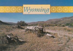 Wyoming Weathering Wagons On An Old Ranch