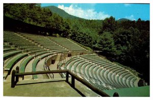 Postcard THEATER SCENE Cherokee North Carolina NC AU0852