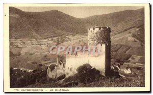 Old Postcard Kaysersberg the castle