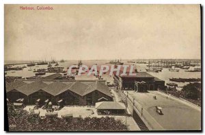 Postcard Old Harbor Colombo Sri Lanka