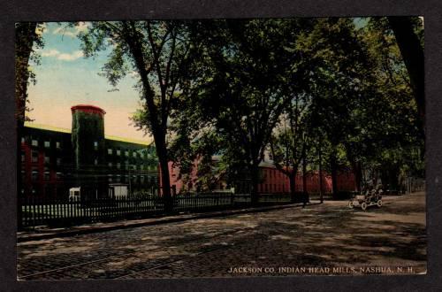 NH Jackson Co Indian Head Mills NASHUA NEW HAMPSHIRE PC