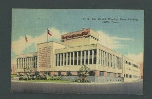 Ca 1952 Post Card Dallas TX Morning News Building