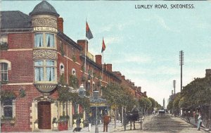 Lumley Road, Skegness, England, Great Britain, Early Postcard