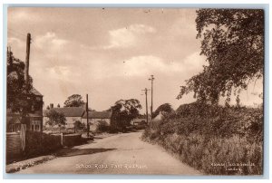 Norfolk England Postcard School Road East Rudham c1910 Tuck Art Unposted