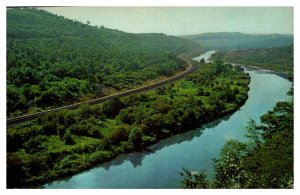 Postcard HIGHWAY SCENE Johnstown Pennsylvania PA AU4740