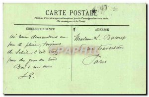 Old Postcard Nice L & # 39entree port took the Mont Boron