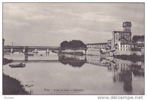 Ponte Di Ferro E Cittadella, Pisa (Tuscany), Italy, 1900-1910s
