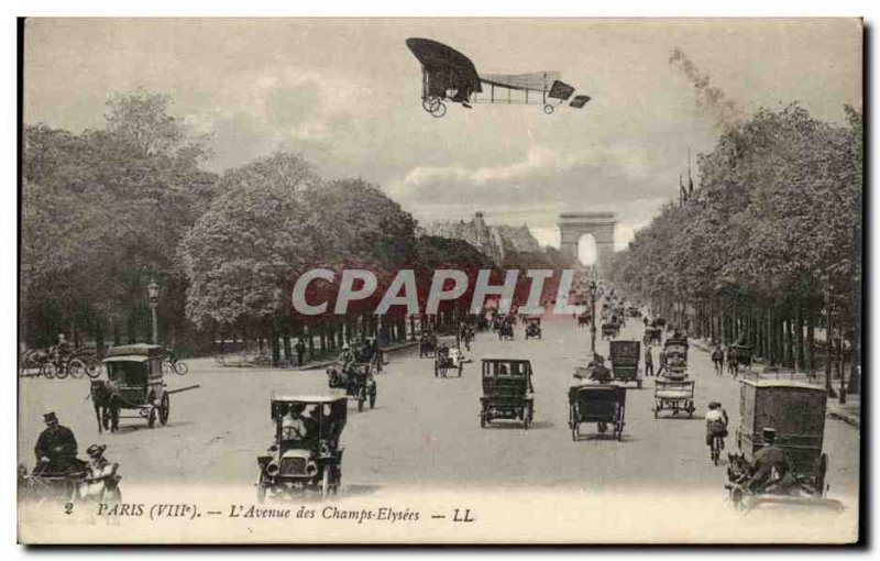 Paris - 8 - L & # 39Avenue Champs Elysees - Airplane - airplane - airplane - ...