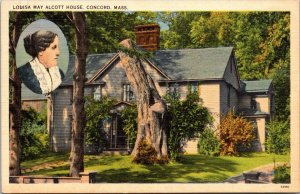 Massachusetts Concord The Louise May Alcott House