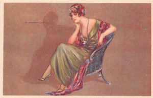 Art by Tito Corbella Love Romance Horse etc lot of 9 postcards B899