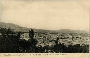 CPA AK Fez - Vue de Fez - Prise de la Terrasse de Dar El-Hmoumi MAROC (963558)