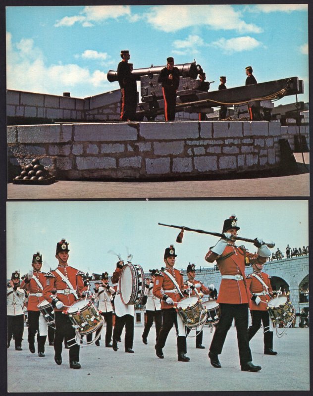 (2) Ontario KINGSTON Old Fort Henry The Gun Crew Fort Henry Guard by H. Oakman