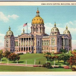 1934 Des Moines, IA Iowa State Capitol Renaissance Revival John Cochrane PC A251