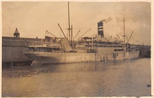 Unidentified Printed Photo Jamaica Direct Fruit Line Ship 