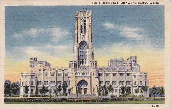 Scottish Rite Cathedral Indianapolis Indiana 1935