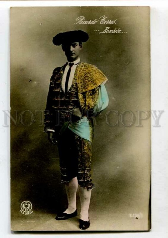 3120487 Ricardo TORRES Bombita famous Bullfighter Vintage PHOTO