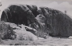 Oklahoma Tishomingo Devil's Den Indian Head Rock Dexter Press