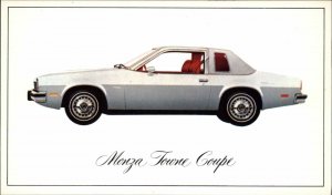 1978 Chevrolet Monza Towne Coupe Olympics Salute Ad Vintage Postcard