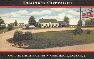 Peacock cottages On US Highway 42 Goshen Kentucky  