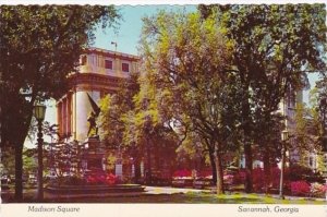 Georgia Savannah Madison Square Sergeant William Jasper Monument