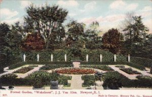 Rhode Island Newport Formal Garden Wakehurst J J Van Alen