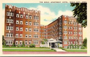 Iowa Sioux City The Sioux Apartment Hotel