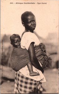 Senegal Dakar Wolof Type Native Vintage Postcard 05.30