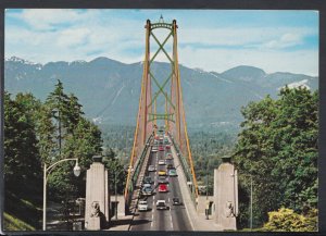Canada Postcard - Lions Gate Bridge, Vancouver, British Columbia  RR5830