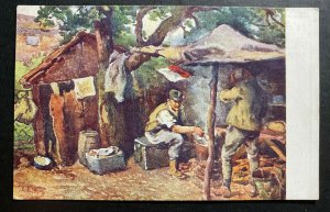 Mint Czechoslovakia Legion Picture Postcard Field Kitchen For Sentinels