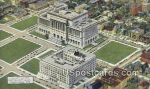 Court House - MIlwaukee, Wisconsin WI Postcard