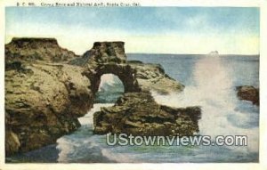 Crown Rock & Natural Arch - Santa Cruz, CA