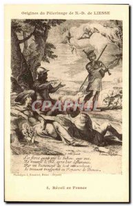 Old Postcard Origins of Pilgrimage Reveil de Liesse in France