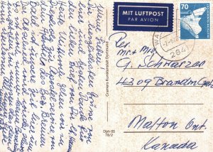 VINTAGE CONTINENTAL SIZE POSTCARD GREETINGS FROM DIEPHOLZ GERMANY